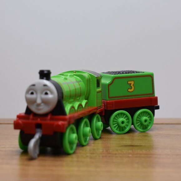 Henry 3 Diecast Trackmaster Engine Train Push Along Take and Play Mattel 2018 - Picture 1 of 10